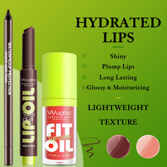 Bálsamo labial hidratante Wugbc para labios suaves sin sensación grasa.