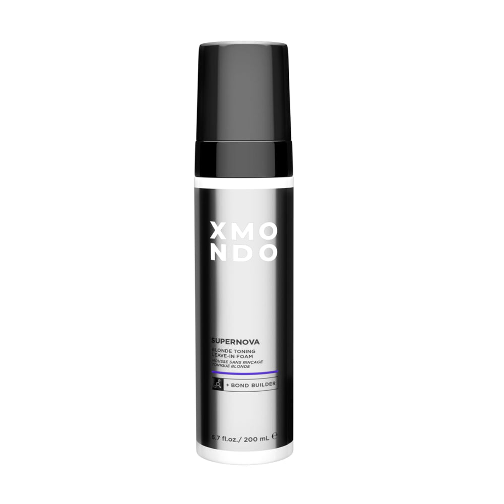 XMONDO Supernova espuma tonificante para neutralizar tonos cobrizos y rubio brillante