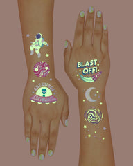 Tatuaje de Marte de xo, Fetti para aventuras espaciales