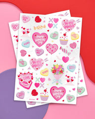 Tatuajes xo-fetti valentines cupcakes metalizado rosa para adornar fiestas