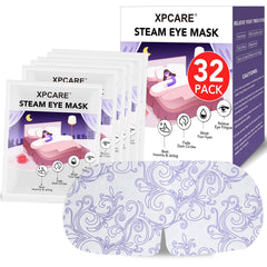 XPCARE mascarilla ocular de vapor sin aroma lista para usar y relajar ojos cansados.