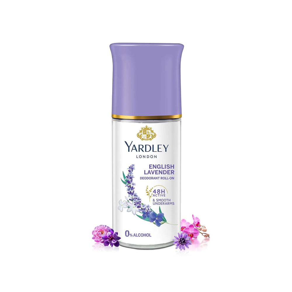 Yardley London desodorante lavanda inglesa rodillo para uso diario y aroma duradero.