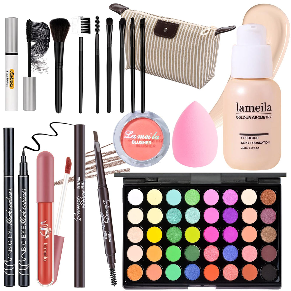 YBUETE paleta de sombras de 40 colores para looks versátiles