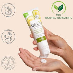 Yes To Aguacate espuma láctea muestra limpieza suave sin resecar