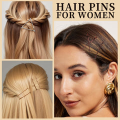 Pinzas YGDZ bob cinco-colores-naturales para combinar con el cabello