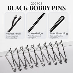 YGDZ prendedores pelo uso diario, duraderos para cabello fino o grueso.