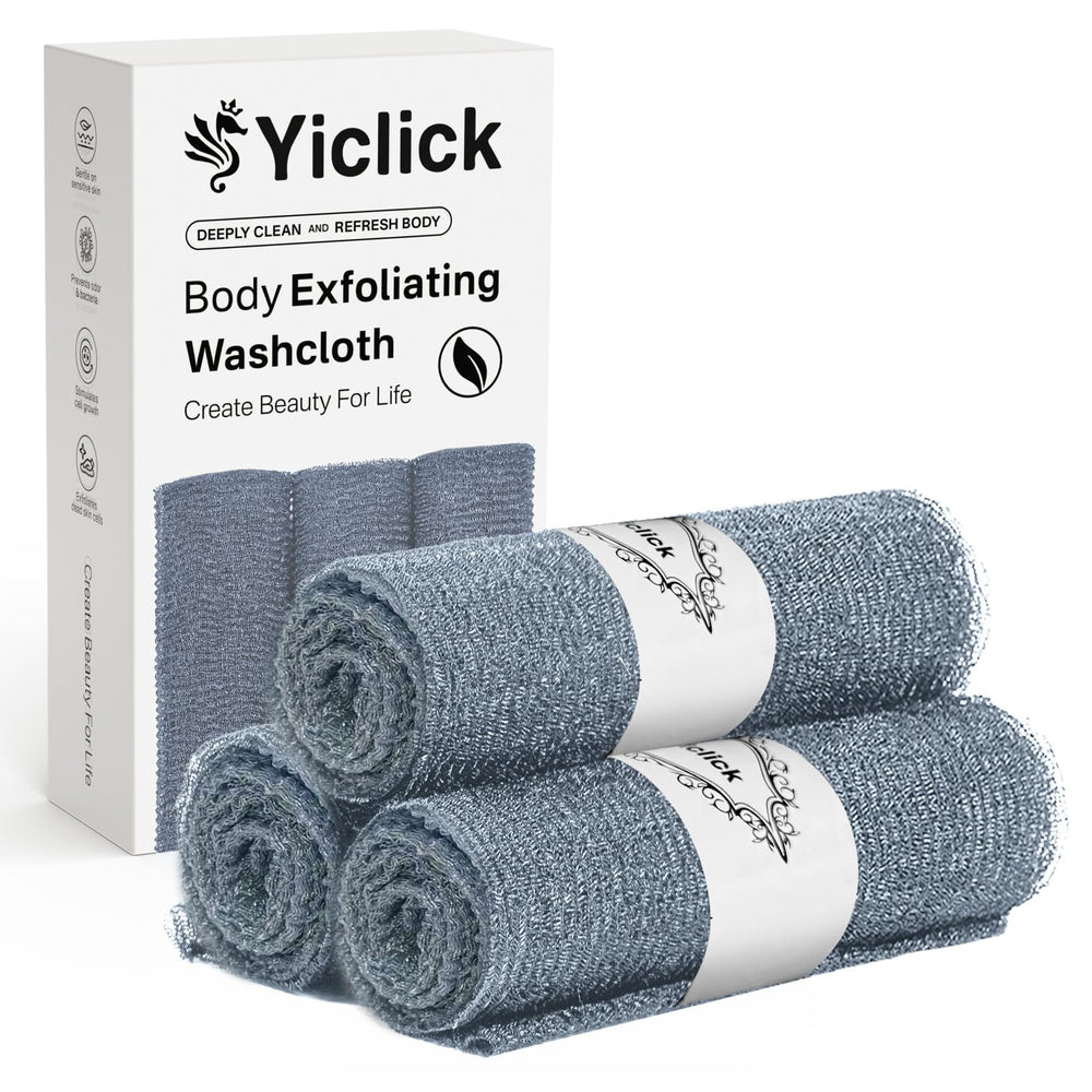 Guante exfoliante Yiclick japonés para limpieza profunda y suave