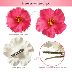YILANPIN clip de flores para niñas multicolor, añade color duradero