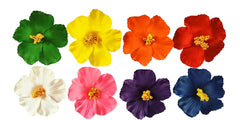 YILANPIN clip de flores para niñas en rosa, cómodo para el cabello