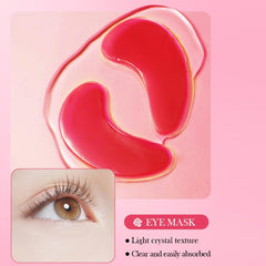 Parches oculares YMEYFAN rosa para elasticidad y contorno de ojos