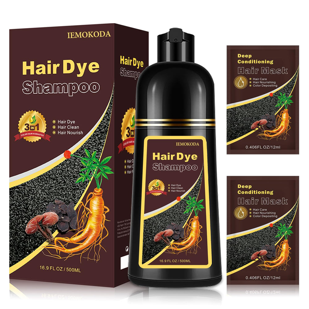 Yocisku shampoo-tinte en botella: color suave y fácil de aplicar en casa