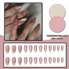 Caja de 24 piezas de uñas YOSOMMK.