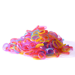 Elásticos YOUXUAN para cabello infantil, colores variados para peinados diferentes.