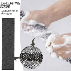 Toalla exfoliante Yunrun de secado rápido, higiene duradera entre usos.