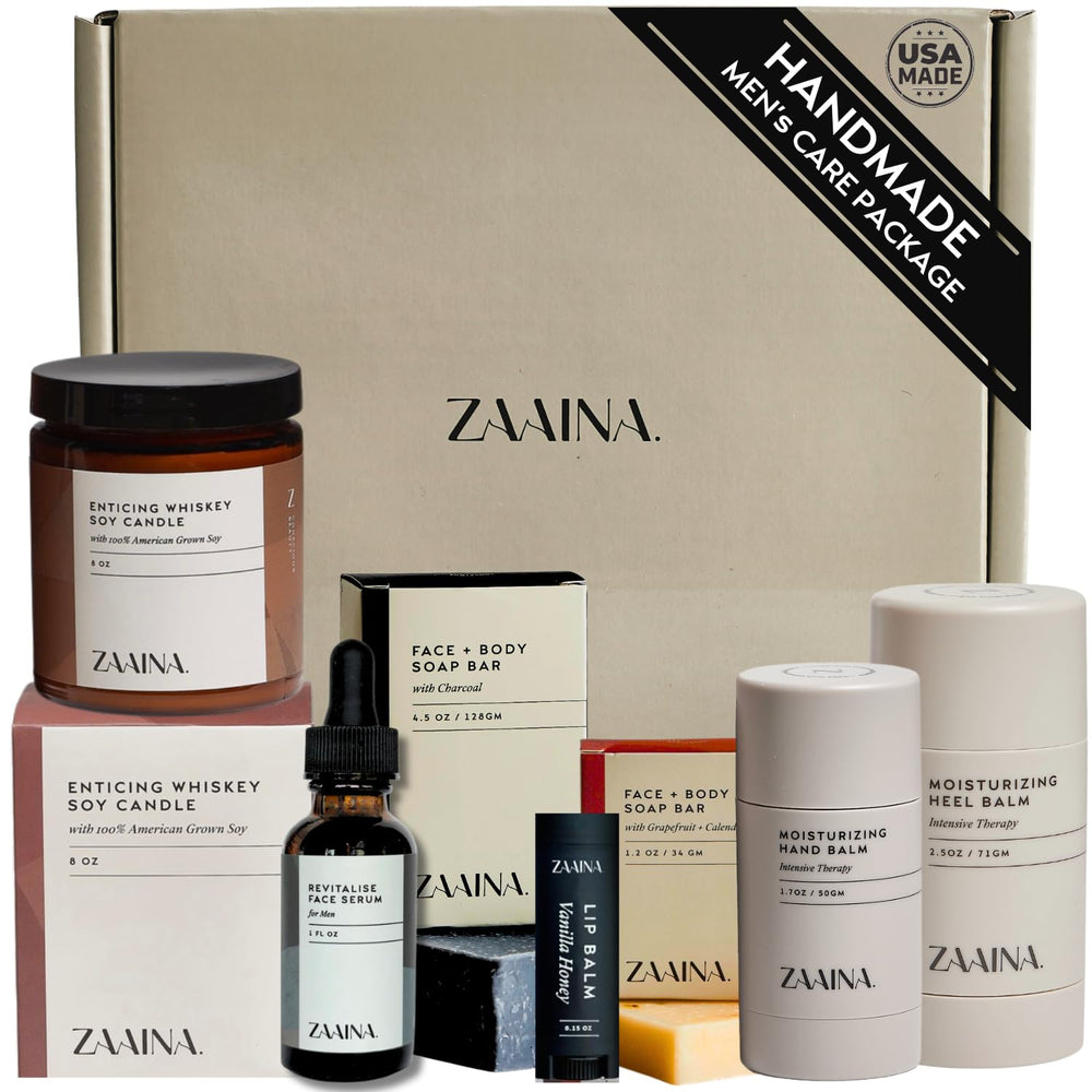 Kit spa ZAAINA para hombre, experiencia de autocuidado diario