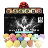 ZenseMe Bombas de Baño para Hombres: fragancias variadas para relajación