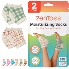 ZenToes medias hidratantes para talones suavizan la piel durante la noche