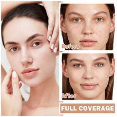 ZHISHUDL AirBrush base: muestra de tonalidad para tono natural.