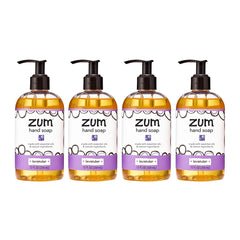 Zum Indigo Wild Jabon líquido para manos con dispensador, espuma suave para uso diario.