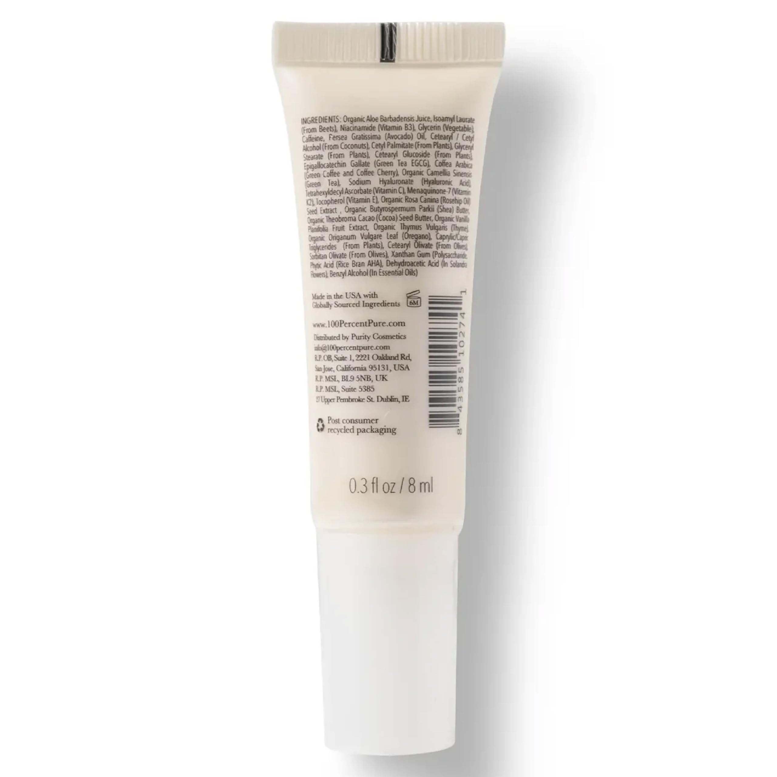 Envase compacto de 100% PURE para viaje