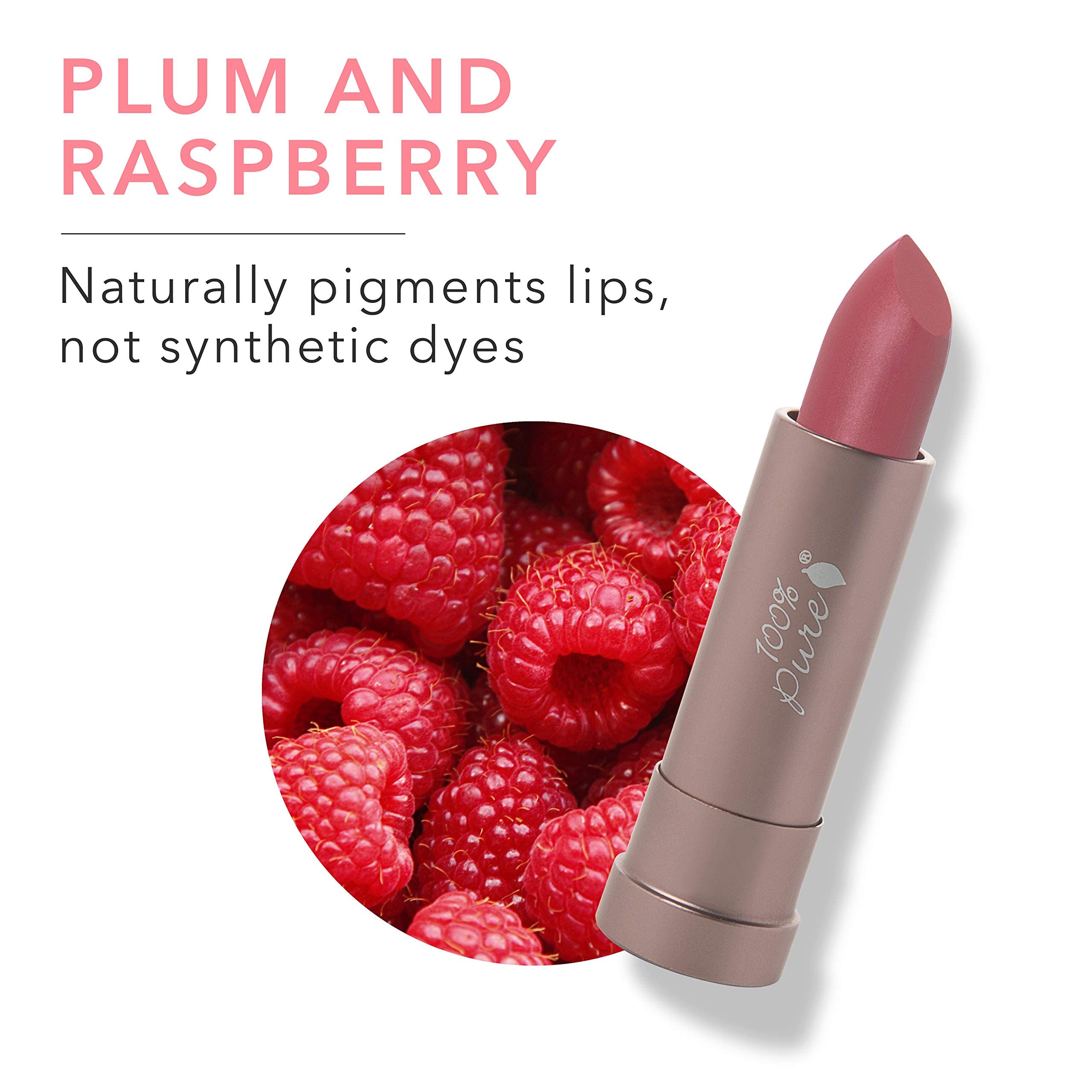 Labial 100% PURE nutrición con Vitamina E, cacao mantequilla para labios.