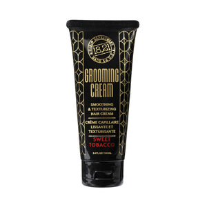 18.21 Man Made: frasco frente, crema de grooming con control del frizz y acabado natural.