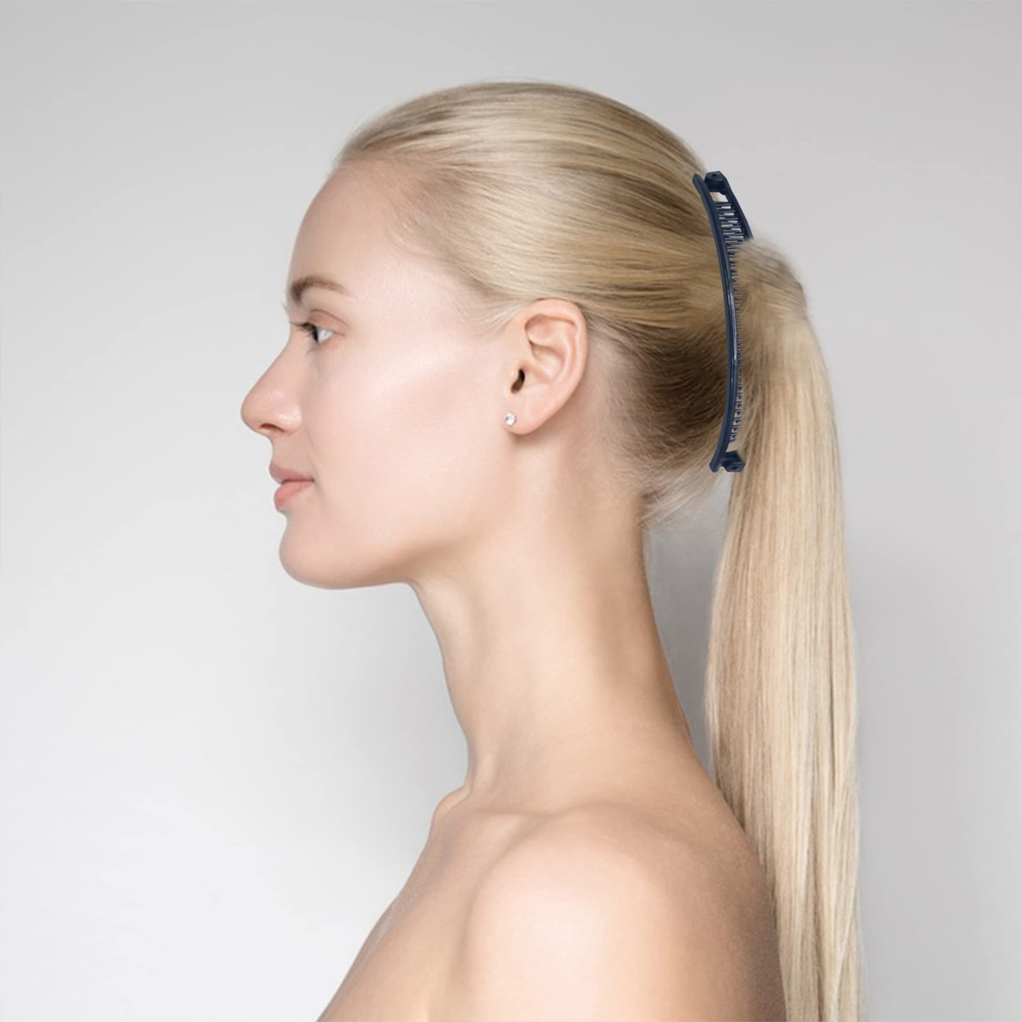 1st Choice clip para cabello fino, cierre cómodo y suave.
