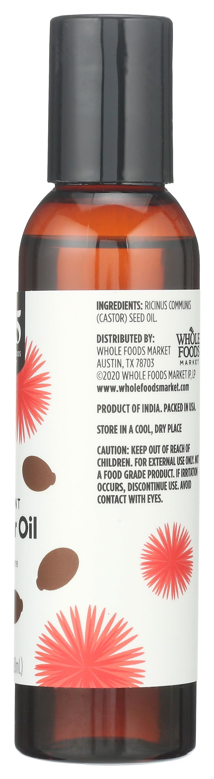 Uso en uñas y cutículas con aceite de ricino 365 by Whole Foods Market