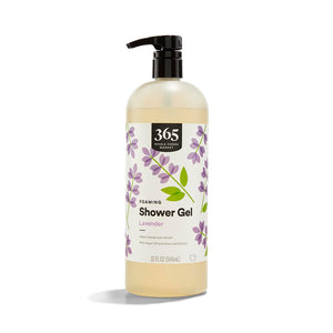 Gel de ducha 365 lavanda, espuma suave para piel sensible