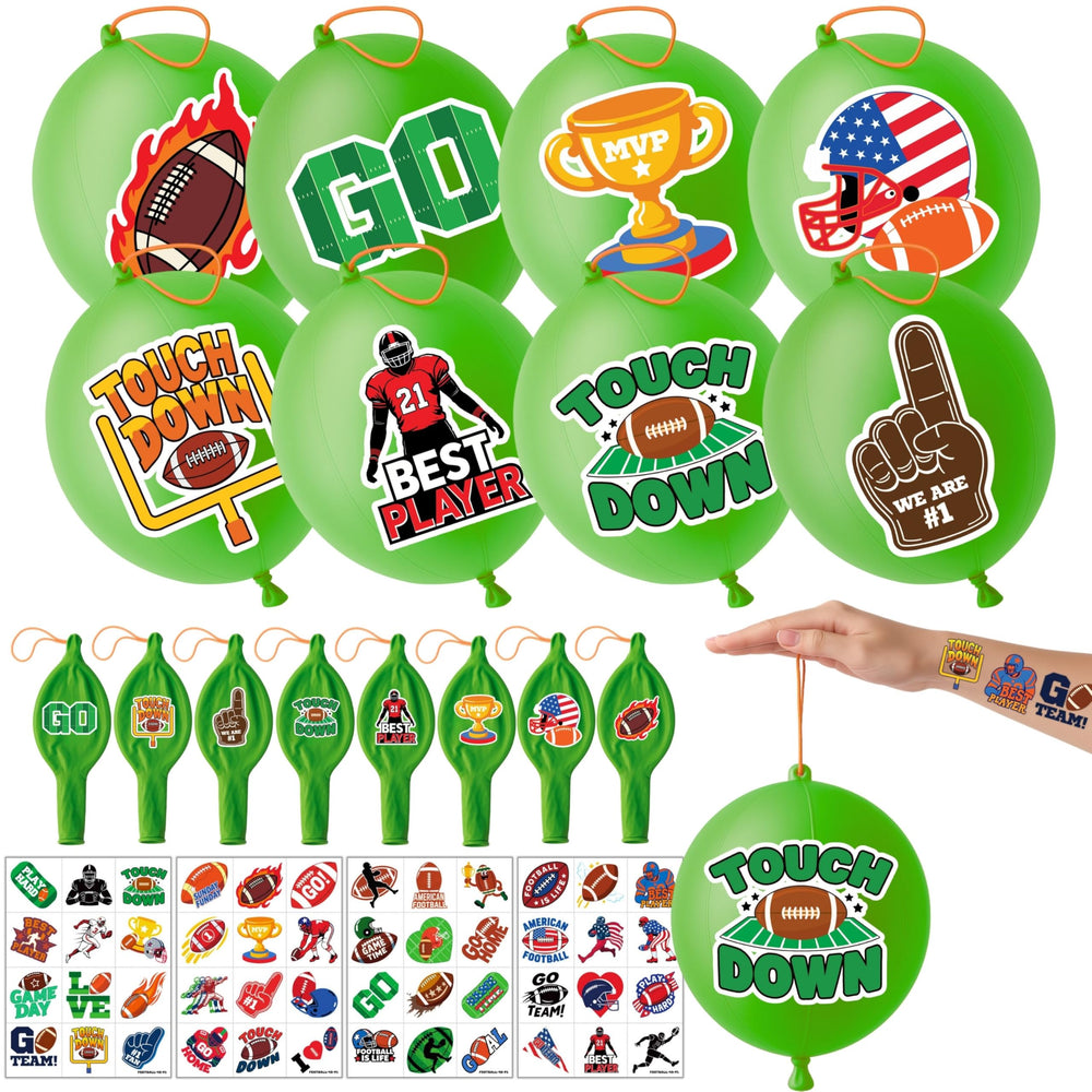 91BALLOONS: globo inflable de fútbol verde de 18 pulgadas para fiestas dinámicas.