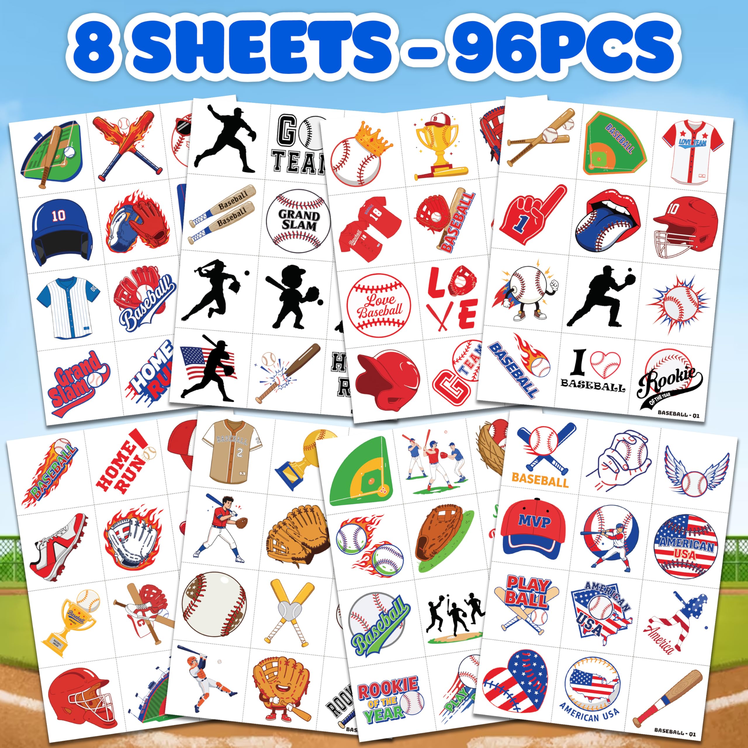 91TATTOOS aporta decoración baseball ideal para cumpleaños.