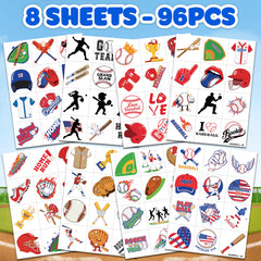 91TATTOOS aporta decoración baseball ideal para cumpleaños.