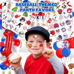 91TATTOOS presenta diseños baseball para fiestas divertidas.