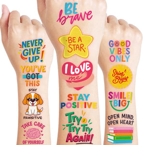 91TATTOOS: tatuajes motivacionales para niños, variedad de diseños para inspirar.
