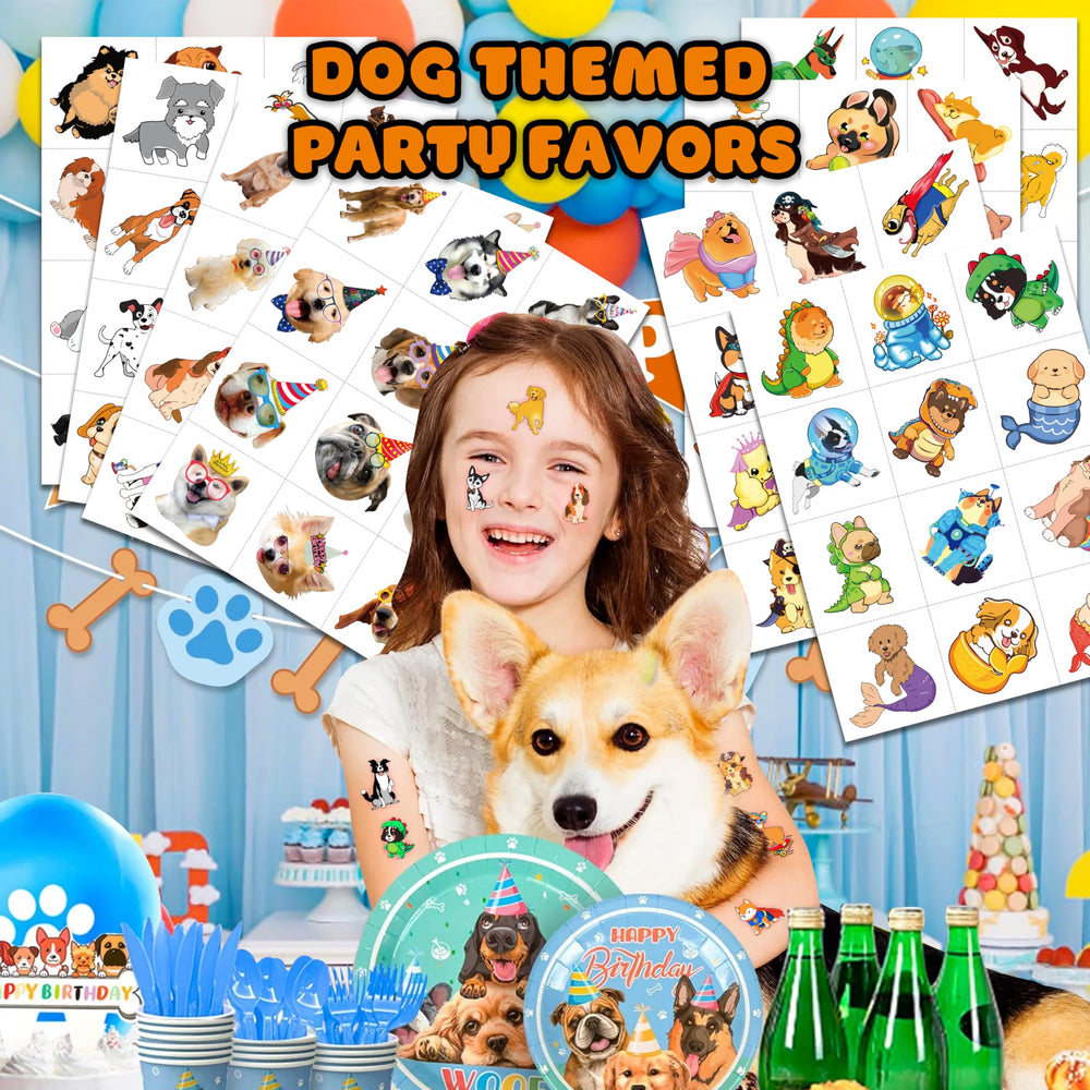 Diseño de patita de perro 91TATTOOS, ideal para premios en eventos escolares.