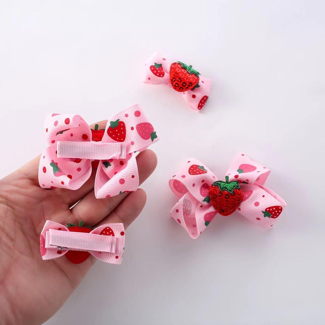 AACKS prendedor pelo fresa para niñas, perfecto para fiestas.