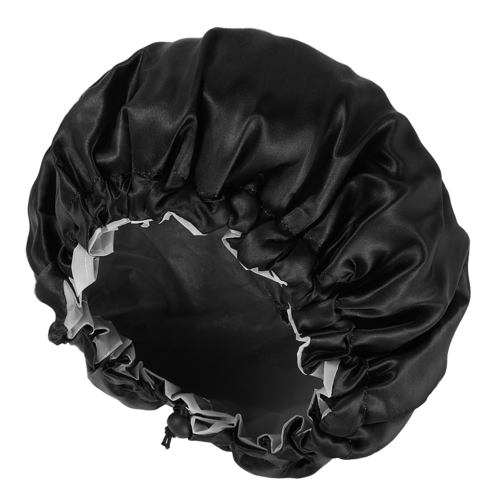 Bonete Abeillo satín doble capa, vista frontal, para cabello seco