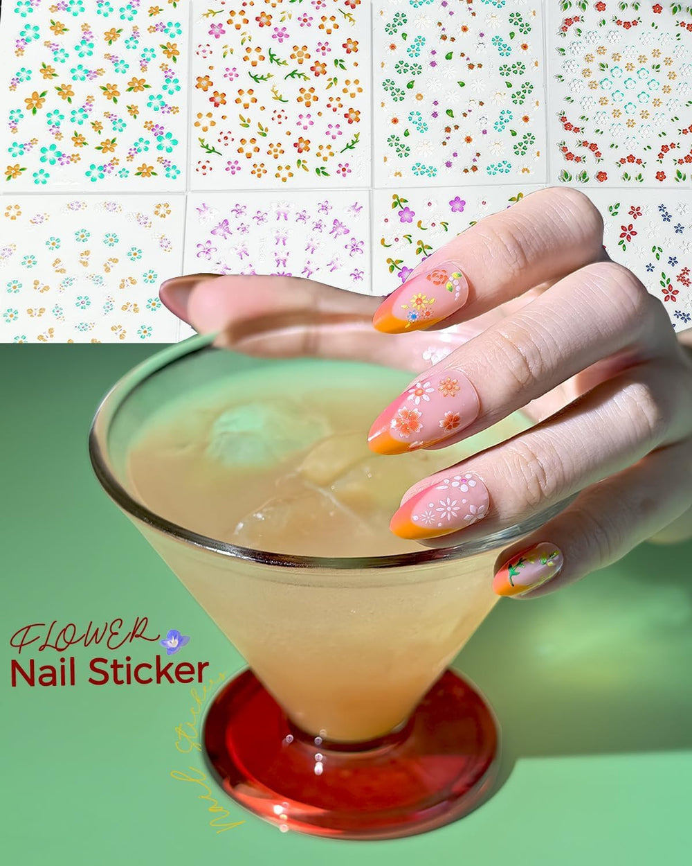 ABOLINE patrones geometricos para uñas modernas
