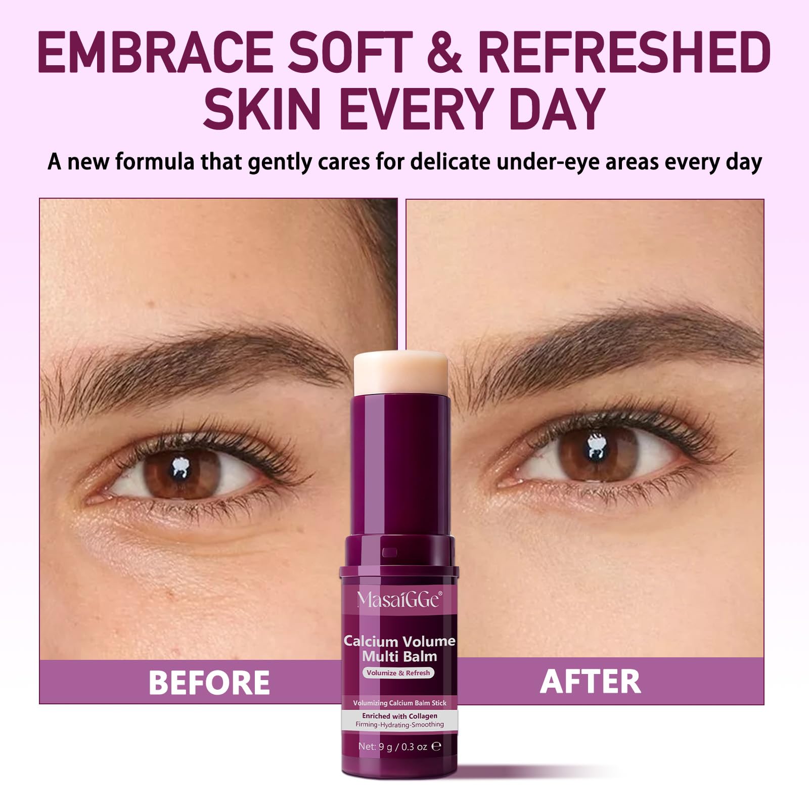 ABOUME Calcium Volume Multi Balm para labios nutridos y confortables.