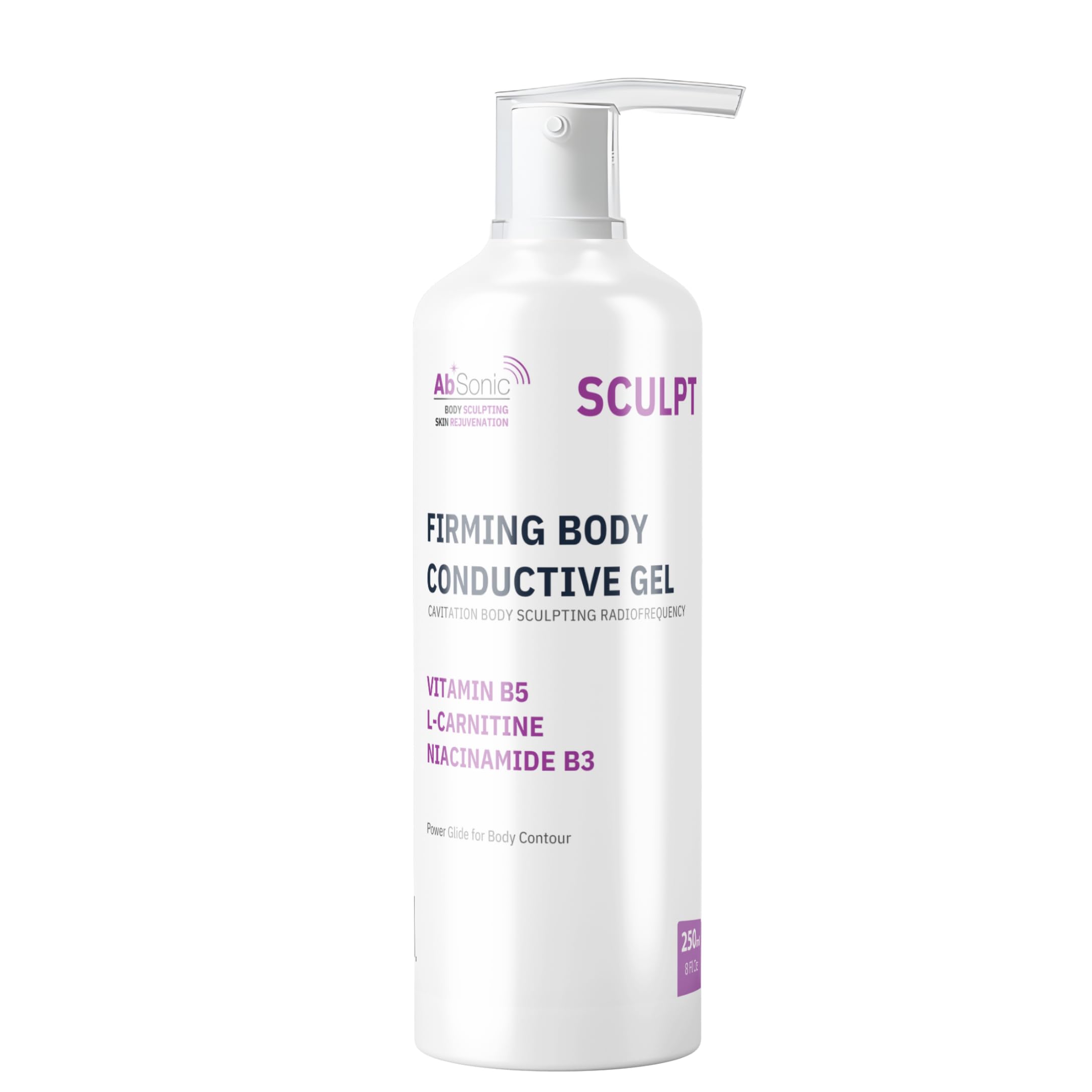 Absonic Sculpt gel para cavitación, deslizamiento suave en botella de 8.5 oz.