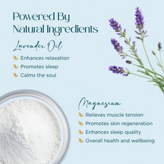 Abundant Natural Health, cristales de magnesio, sensación suave para músculos cansados