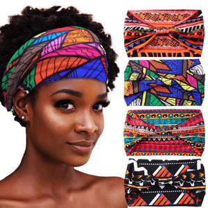 Aceorna diadema africana Boho nudo, ideal para sujetar el cabello con comodidad.