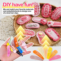 Acinnox conjunto-clips-pelo-practico-diy para accesorios personalizados