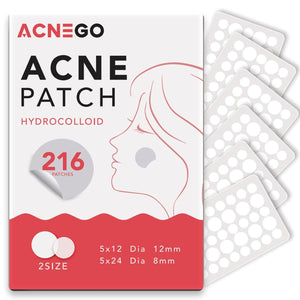 Acnego parches hidrocoloides frente: cobertura discreta compatible con maquillaje diario.