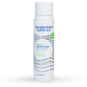 Seaweed Bath Co. Balance Acondicionador: botella con aroma de eucalipto y menta.
