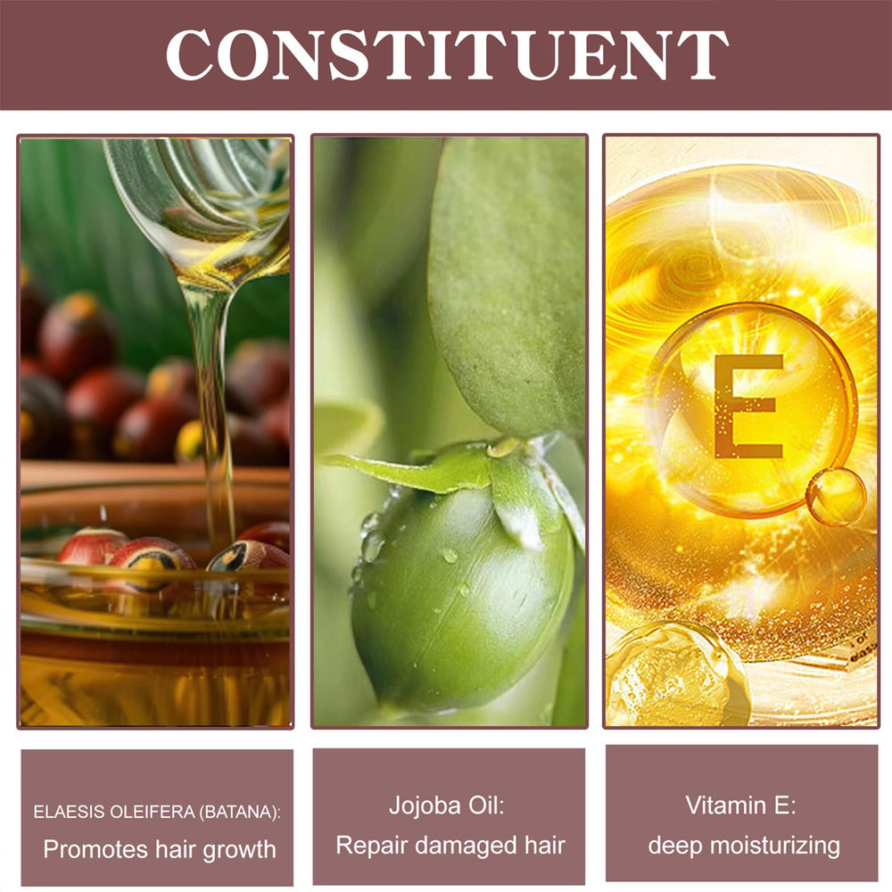 Acrobious Batana Oil, hidratación profunda para cabello y puntas saludables.