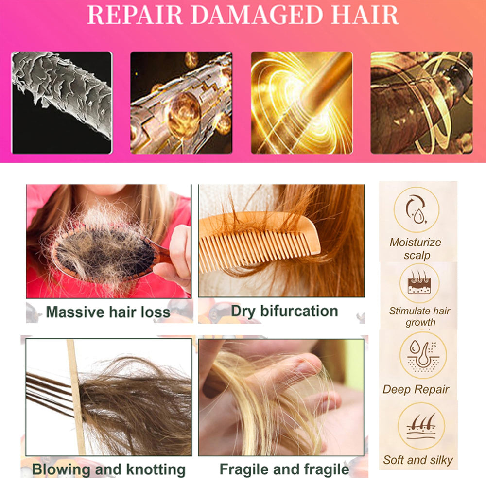 Aplicación suave en cuero cabelludo con Acrobious Batana Oil.