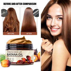 Batana Oil para reparación de daño capilar y brillo natural.
