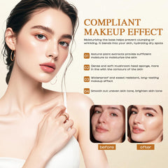 Acuever Luvie Glow Foundation Cushion cobertura total para tono uniforme.