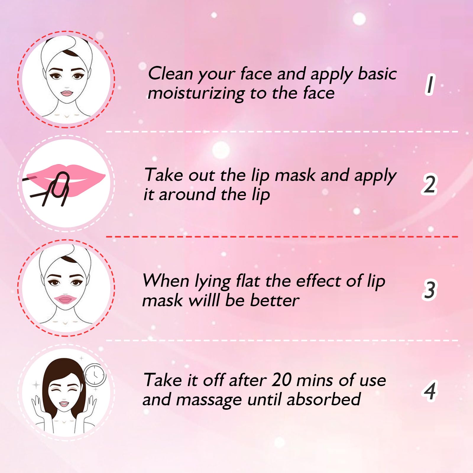 Adofect con colágeno, mascarillas labiales cristal 30, mejora suavidad y apariencia de surcos.